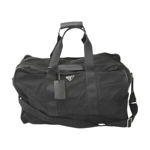 PRADA Black Boston Bag